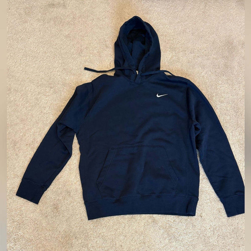 Nike Men's Navy Blue Hoodie, size small NWOT